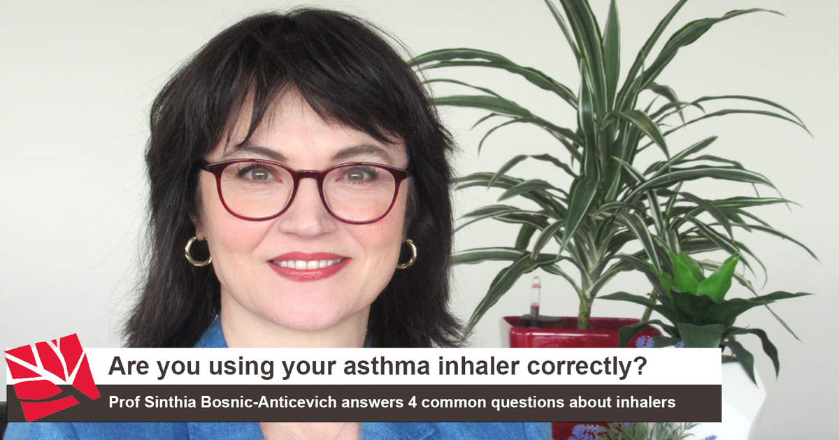 Are you using your asthma inhaler correctly?