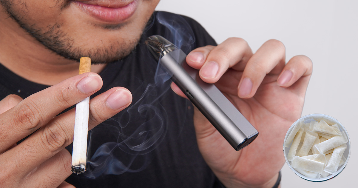 It's not smoking, it's nicotine